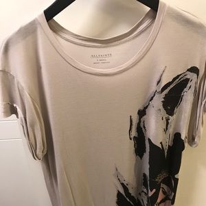 AllSaints Oversized Tee Size XS